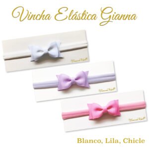 Vincha para bebé modelo Gianna - Creaciones Karito